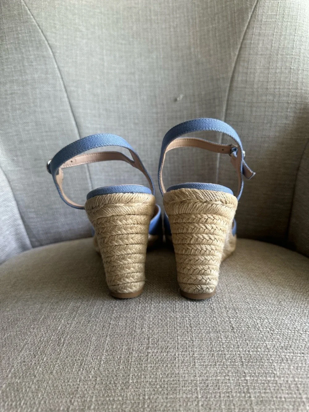 Stuart Weitzman Mykonos Closed-Toe Espadrille Wedges - Picture 5 of 7